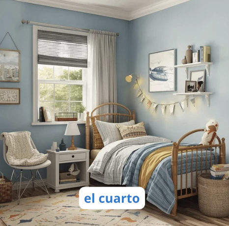 el cuarto - the bedroom