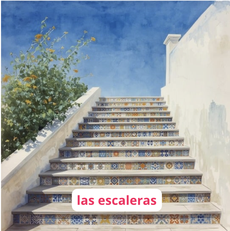 las escaleras - the stairs