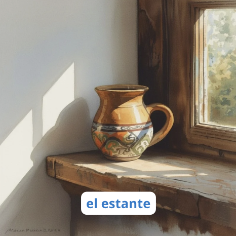 el estante - the shelf
