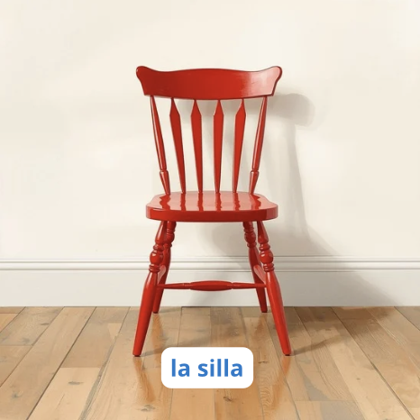 la silla - the chair