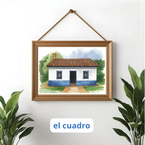 el cuadro - the painting