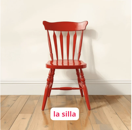 la silla - the chair