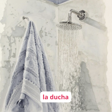 la ducha - the shower