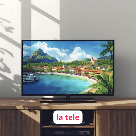 la tele - the tv