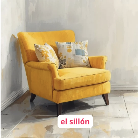 el sillón - the armchair