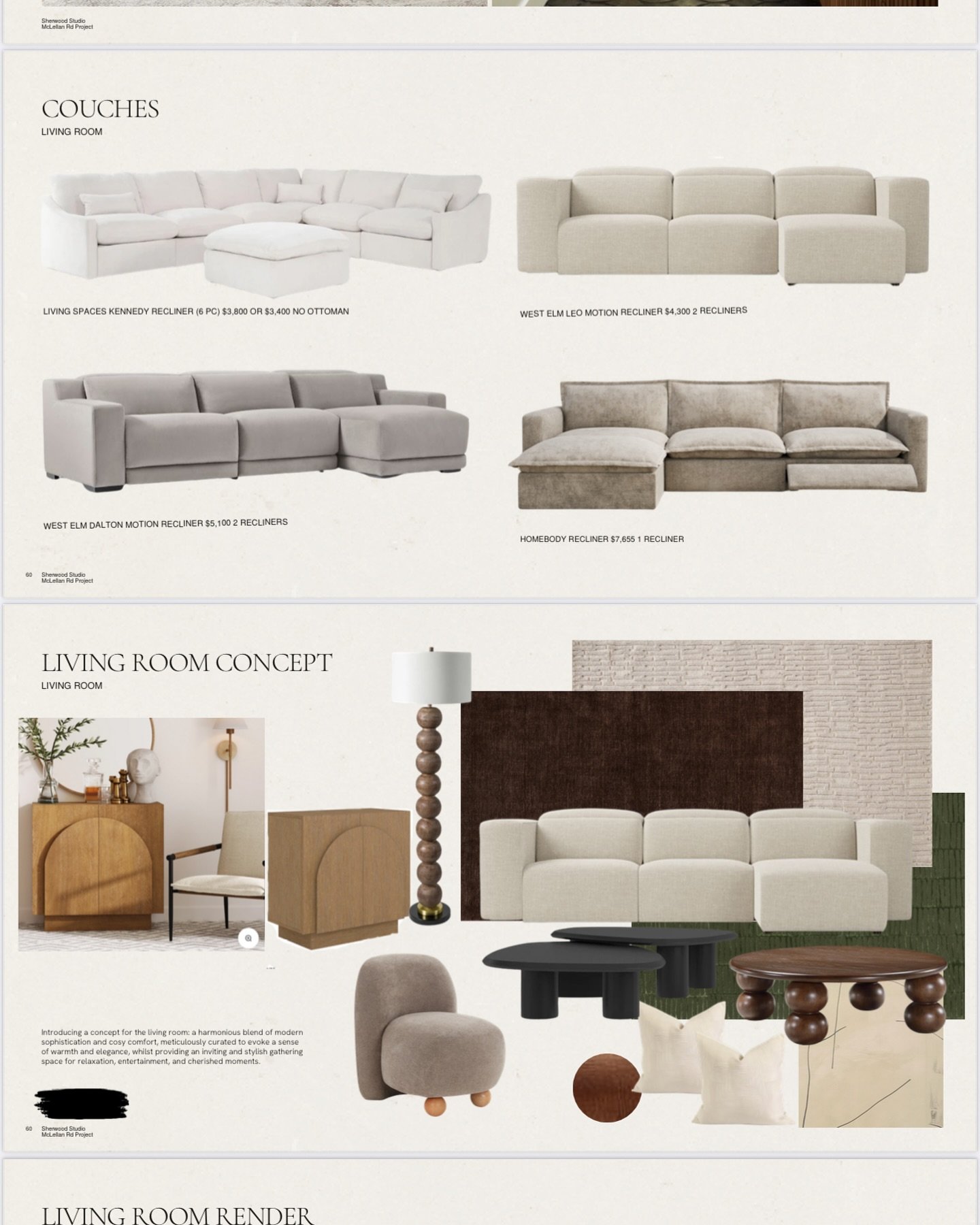 Furnishing for the McLellan Rd Project is underway! ☁️🛋️

A cozy neutral palette that combines clean lines with sculptural accents and grounded textures for a warm yet modern living space. 🤍

#interior #interiordesign #sherwoodstudio #scottsdaleint