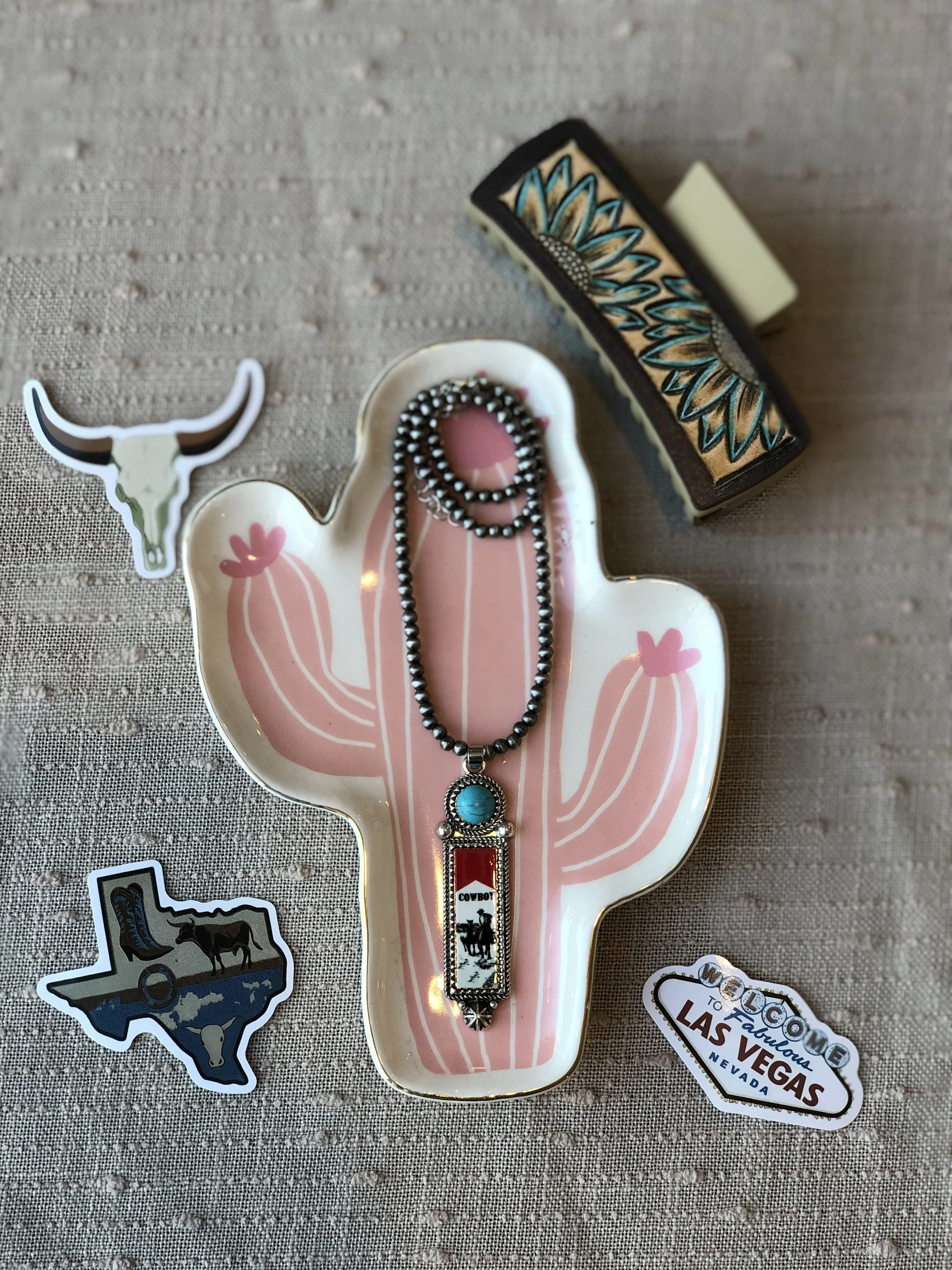 Southwestern Cowboy Turquoise Necklace