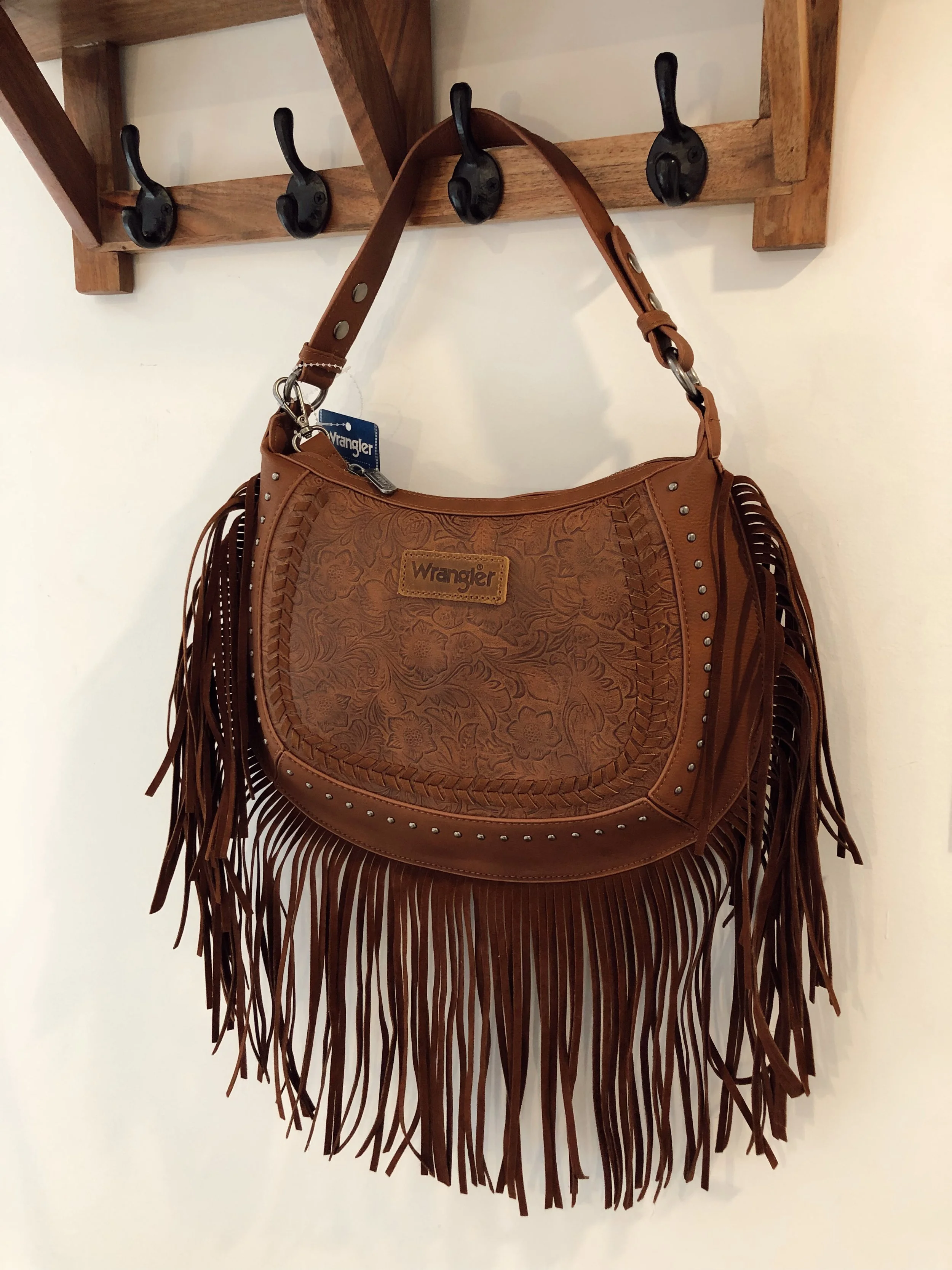 Wrangler Fringed Shoulder Purse