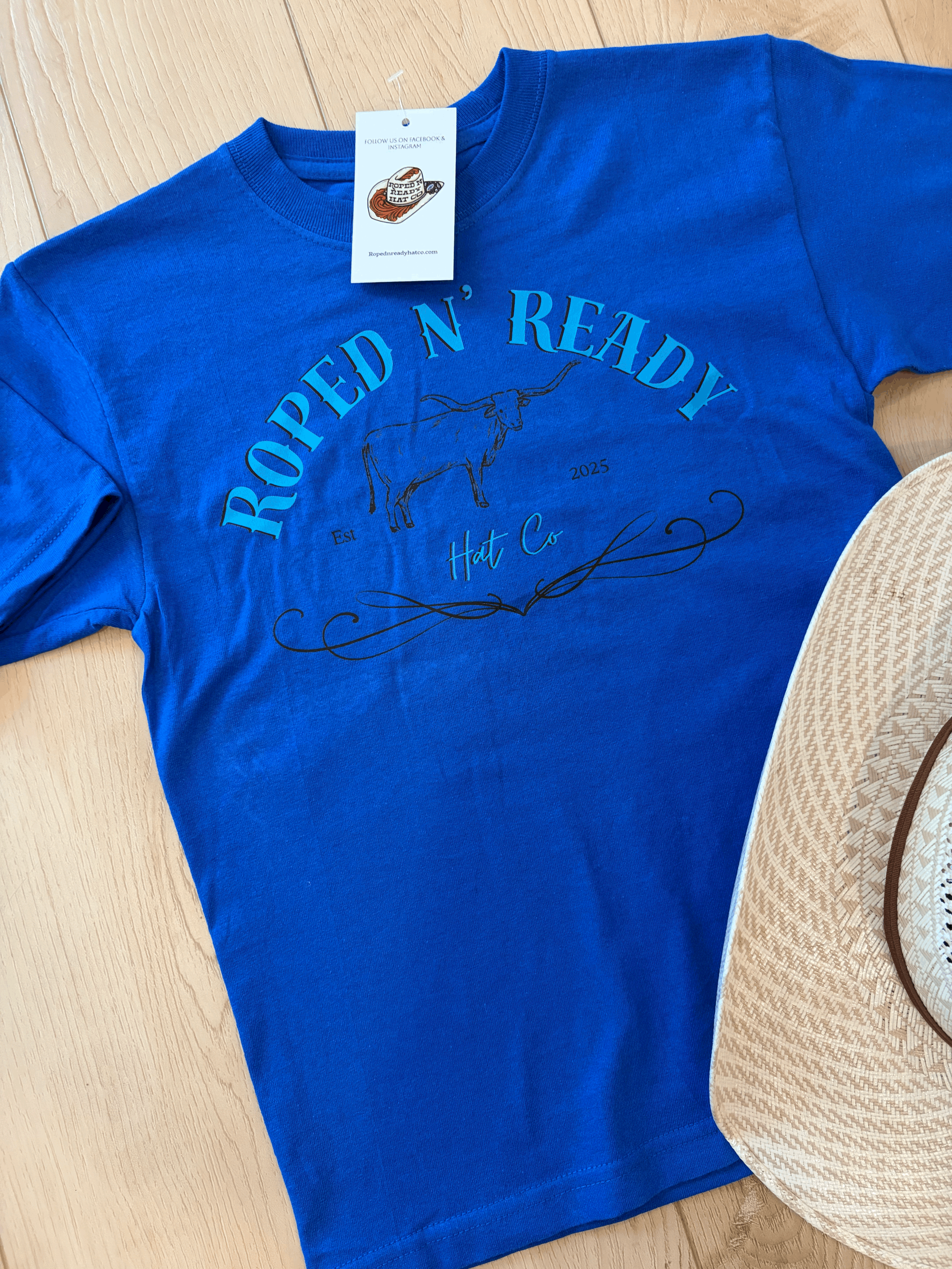 Youth Roped N' Ready Western Tee