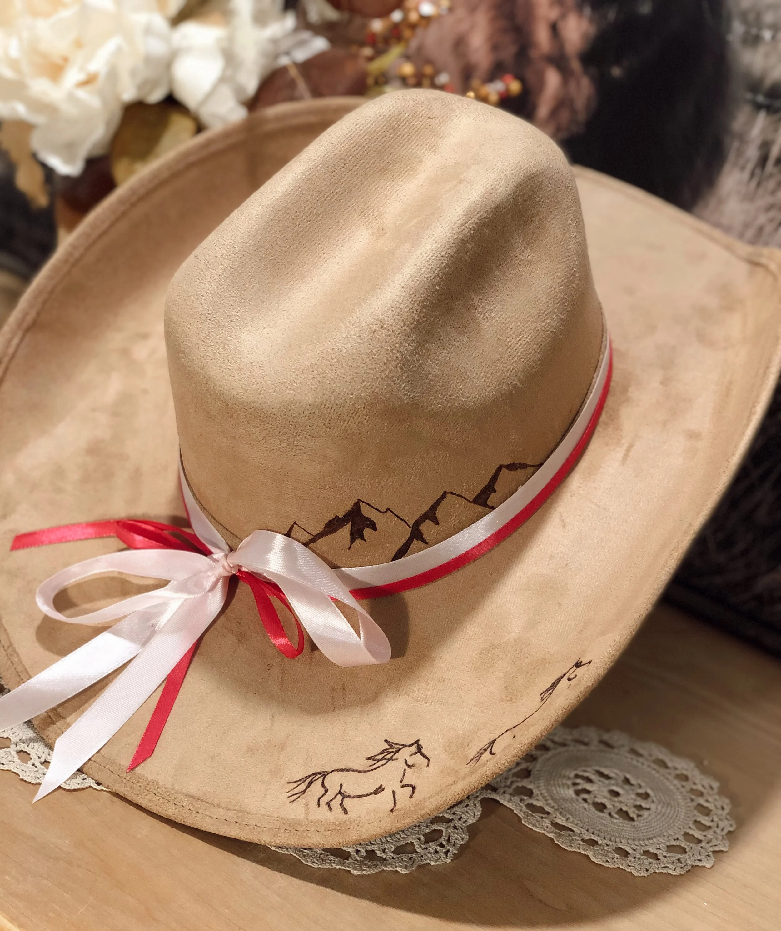 Wild Horses Custom Cowboy Hat