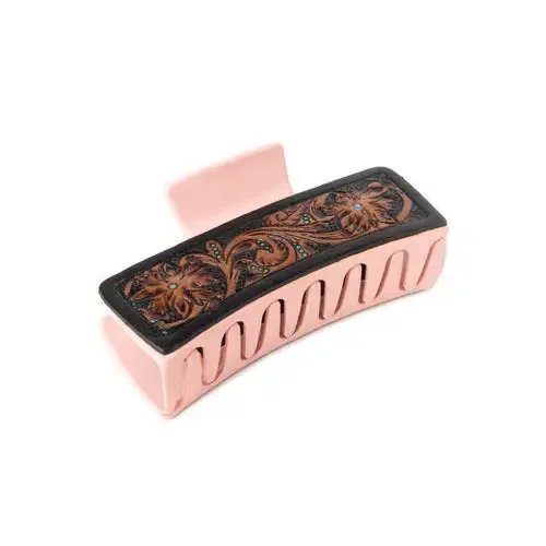 High Vista Hair Comb Clip in Pink