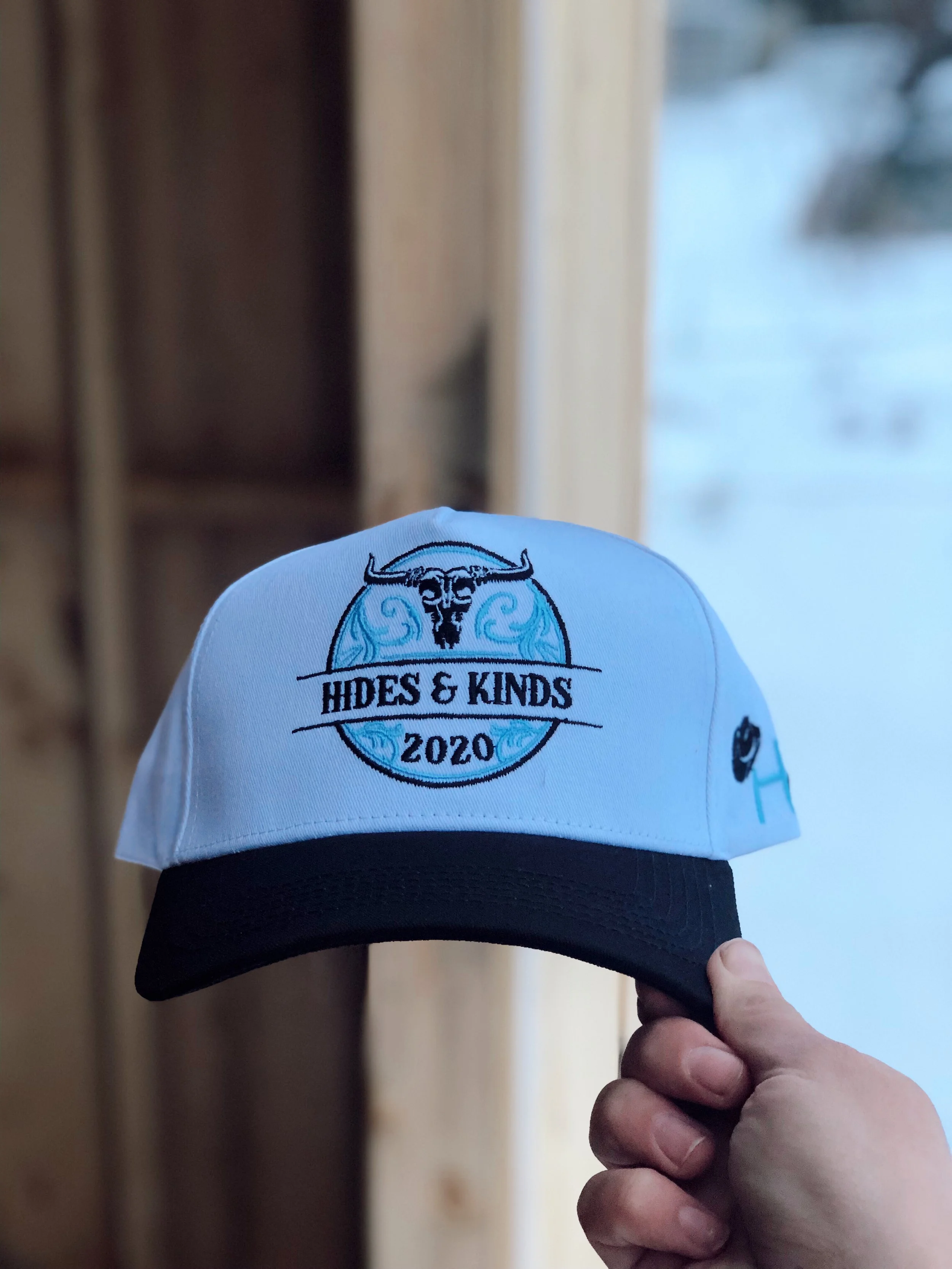 The Stampede Snapback (Teal/White) Trucker Hat