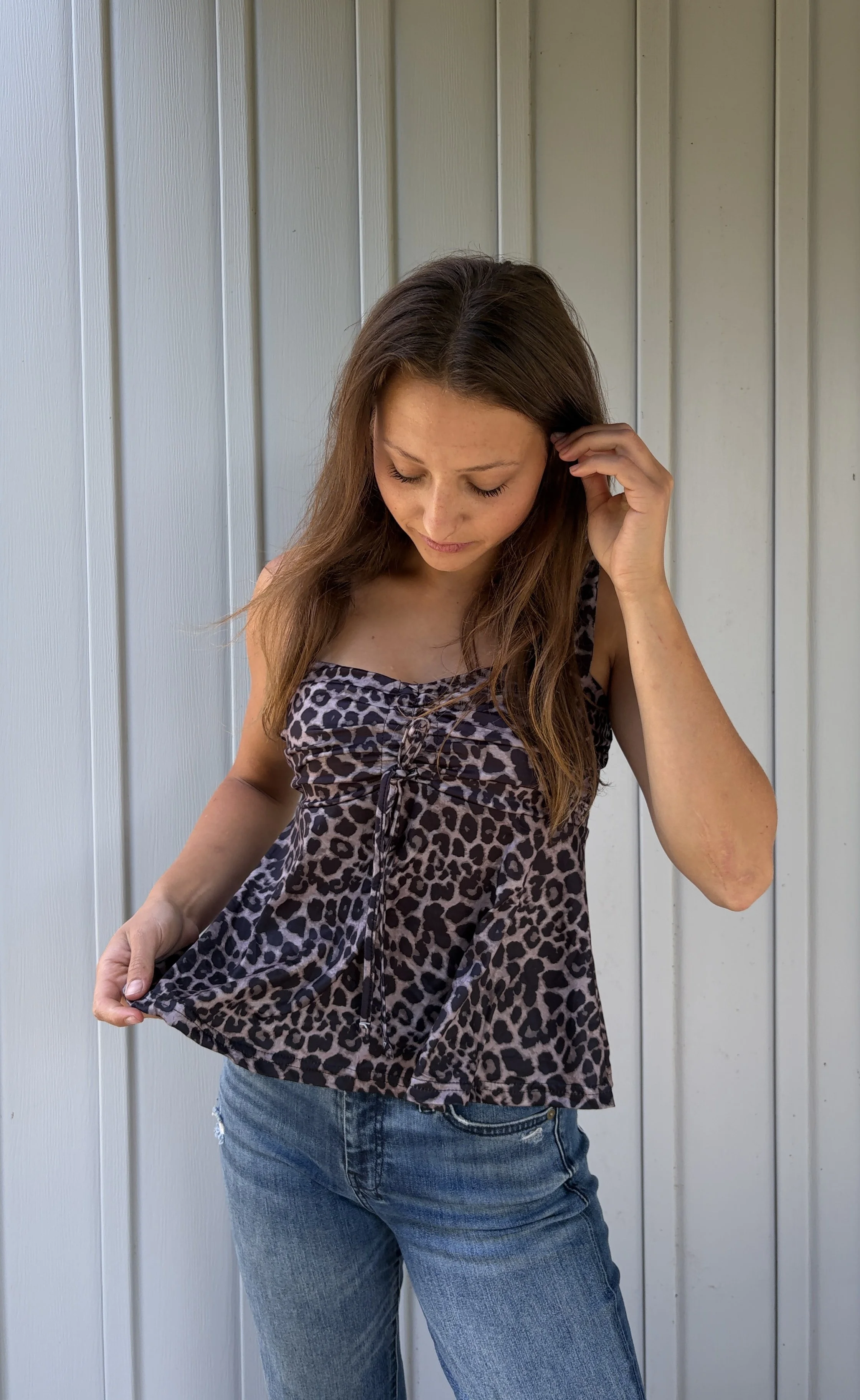 Wildly Cute Leopard Print Summer Top