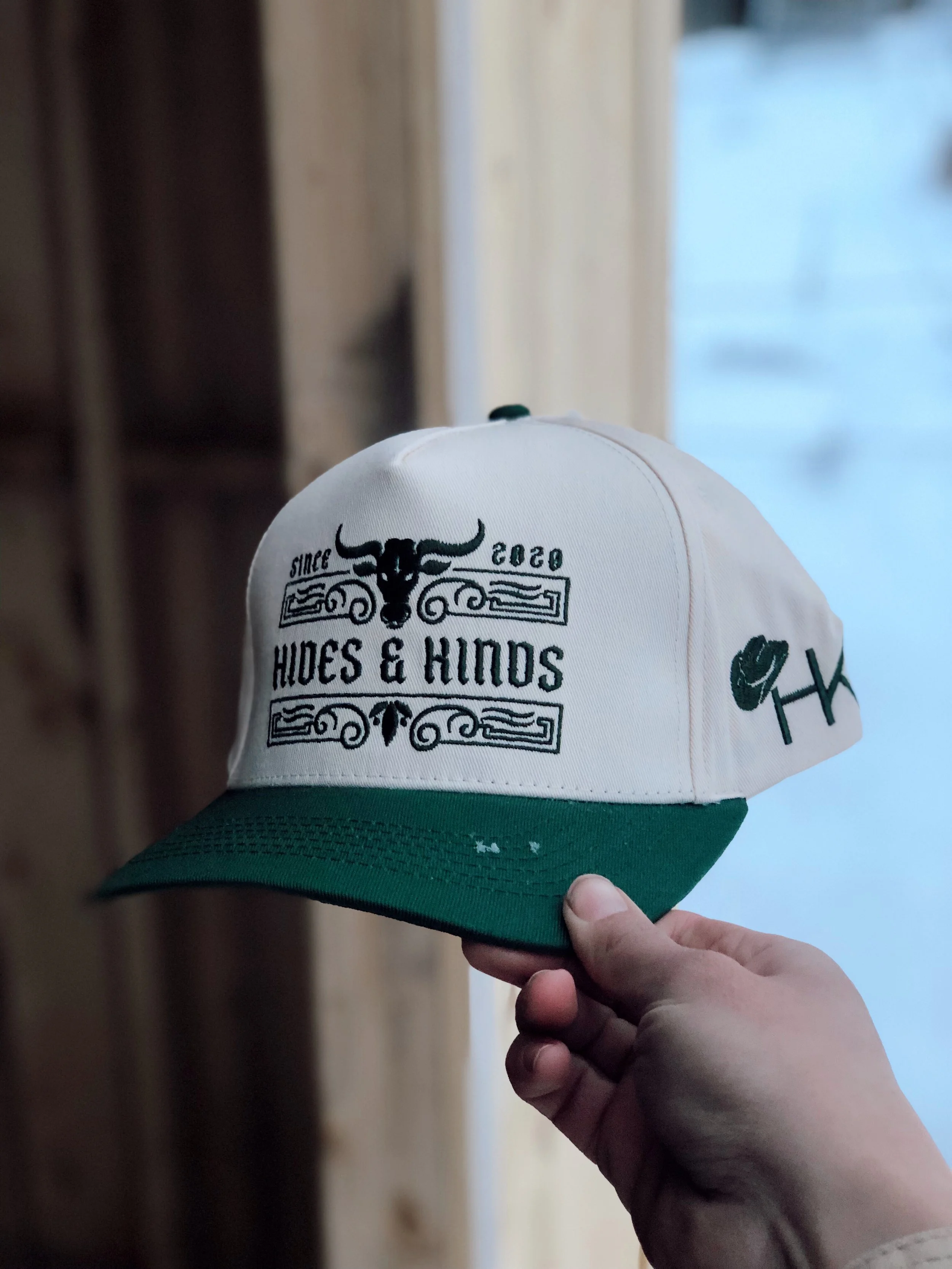 The Ranchline Hat (Green/Natural) Trucker Hat