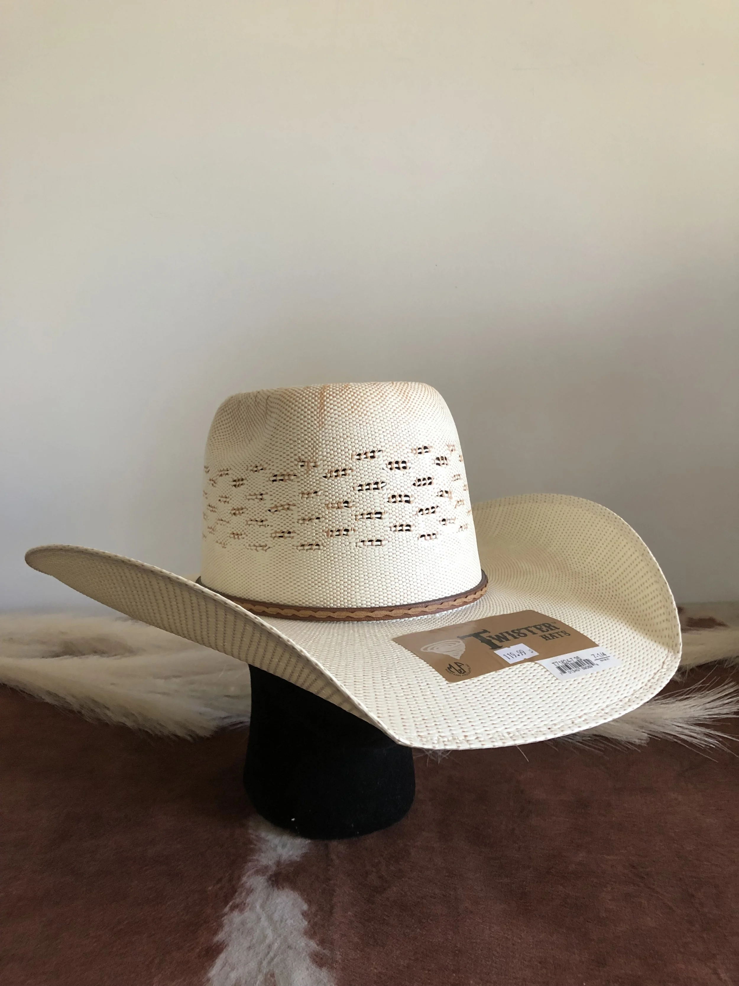 Twister Minnick Straw Cowboy Hat
