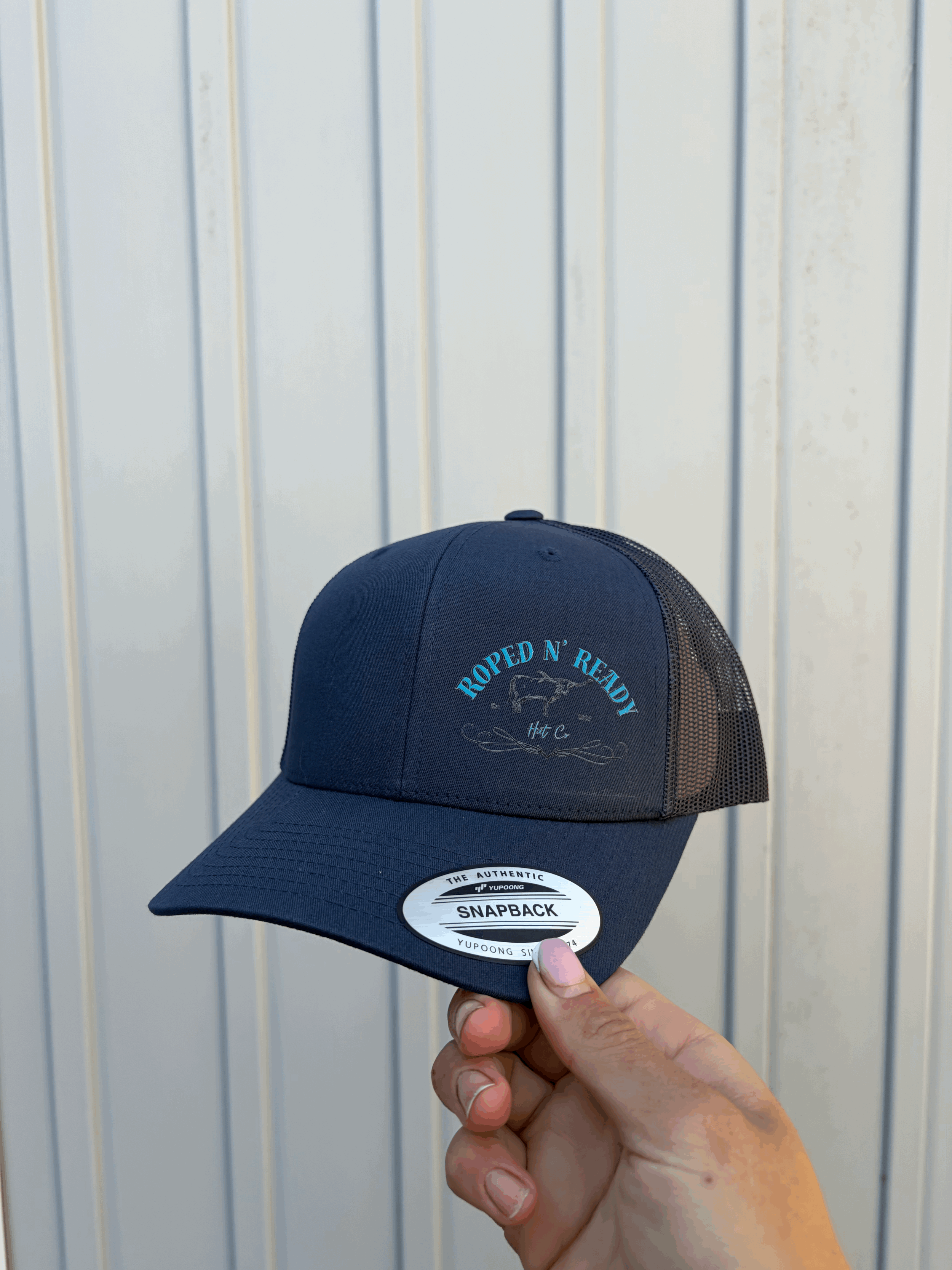 Blue Collar Snapback Hat