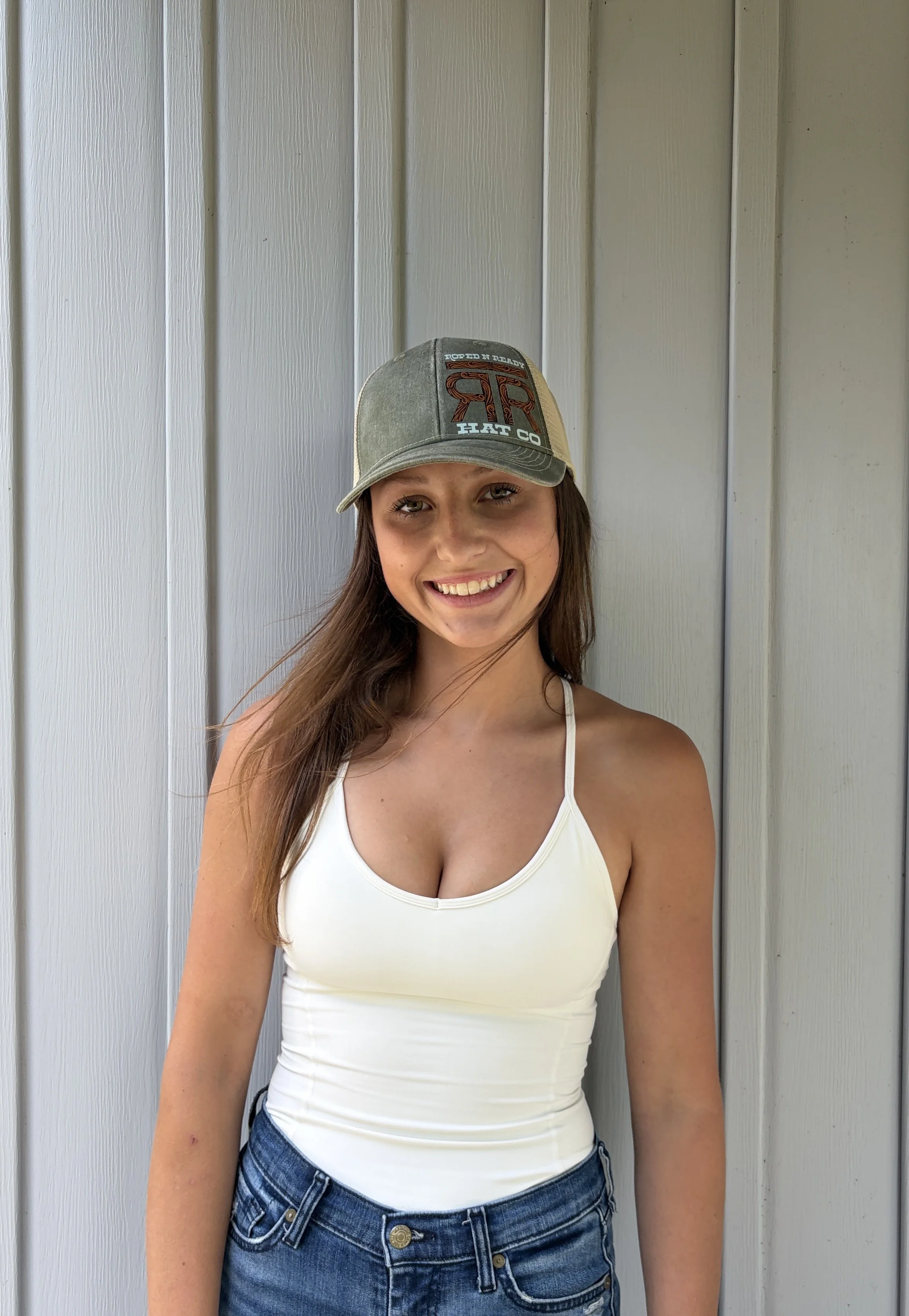 Green Roped N' Ready Western Hat