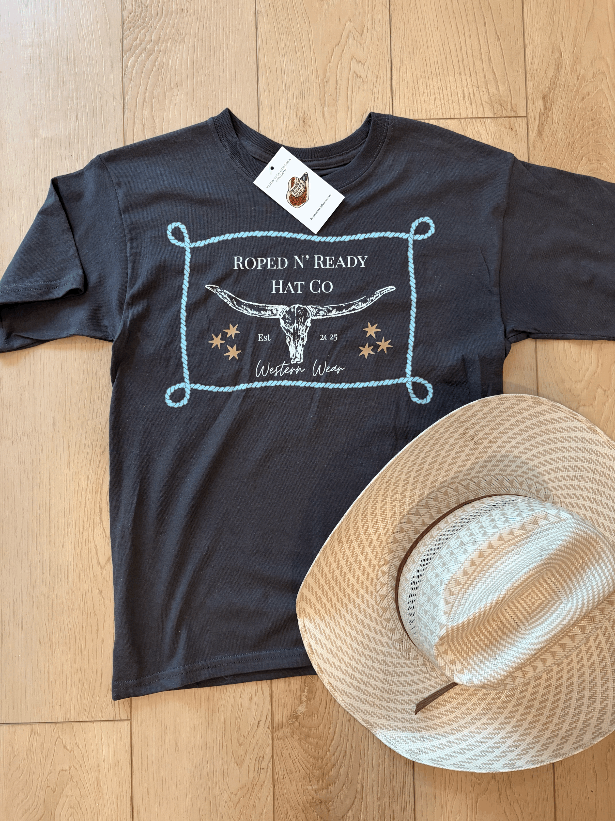 Youth Roped N' Ready Signature Tee