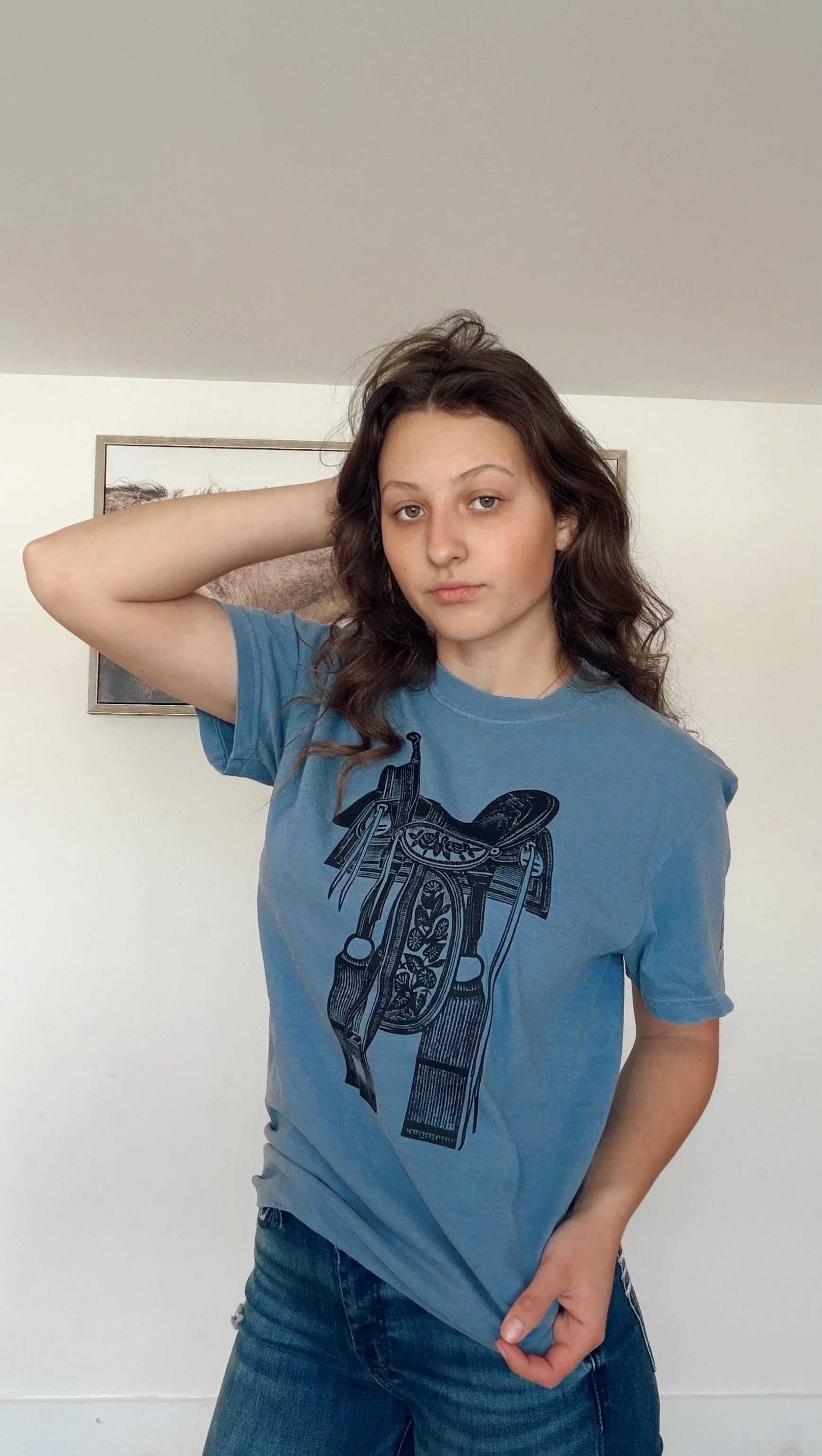 Roped N' Ready Saddle T-Shirt