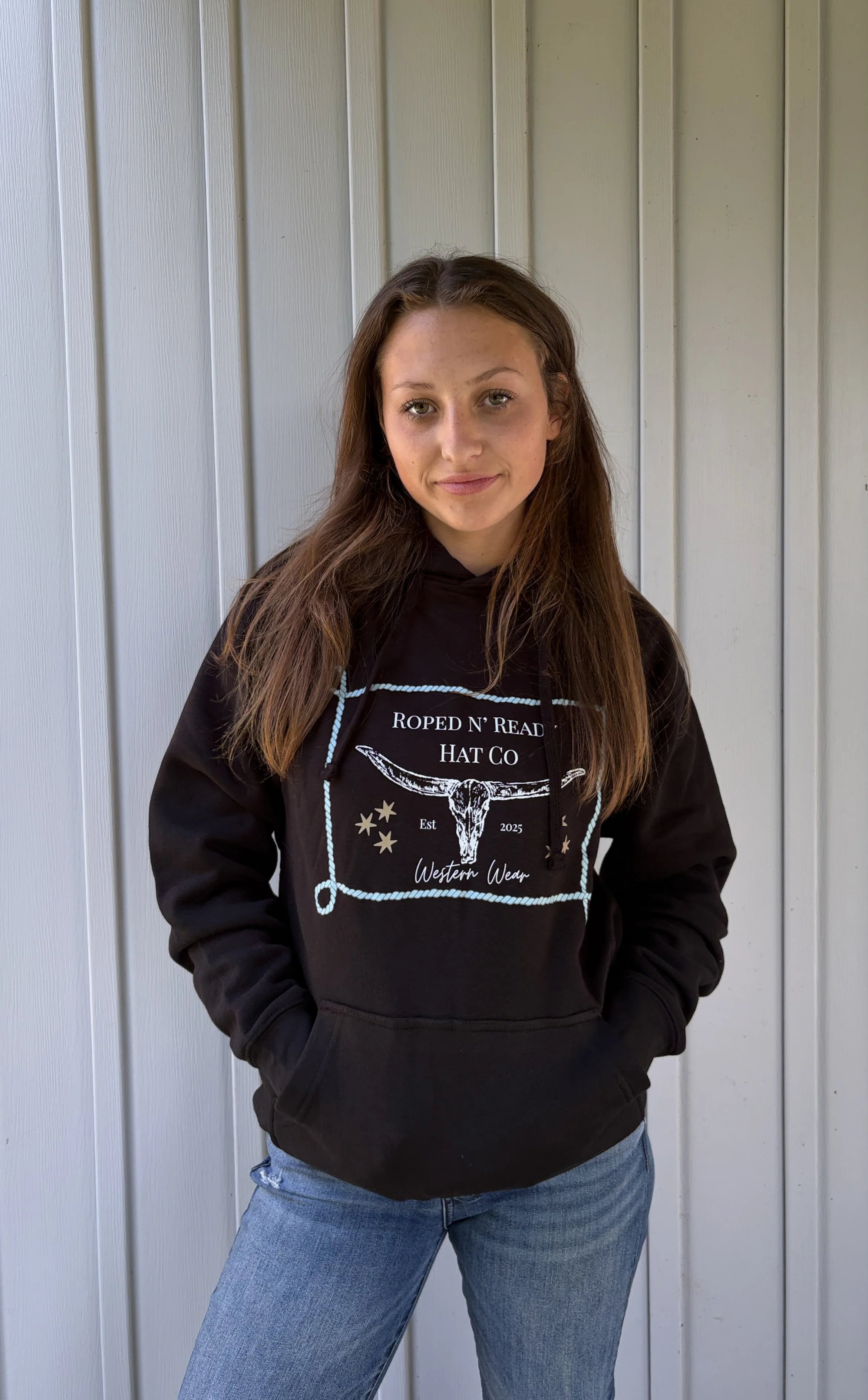 Roped N' Ready Western Hoodie