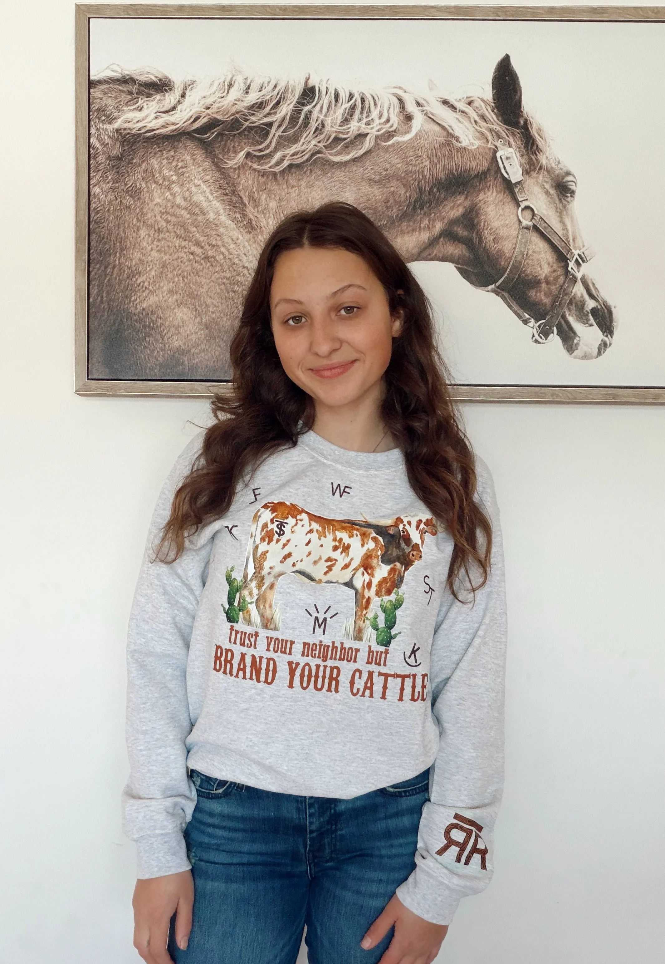 Brand Your Cattle Crewneck