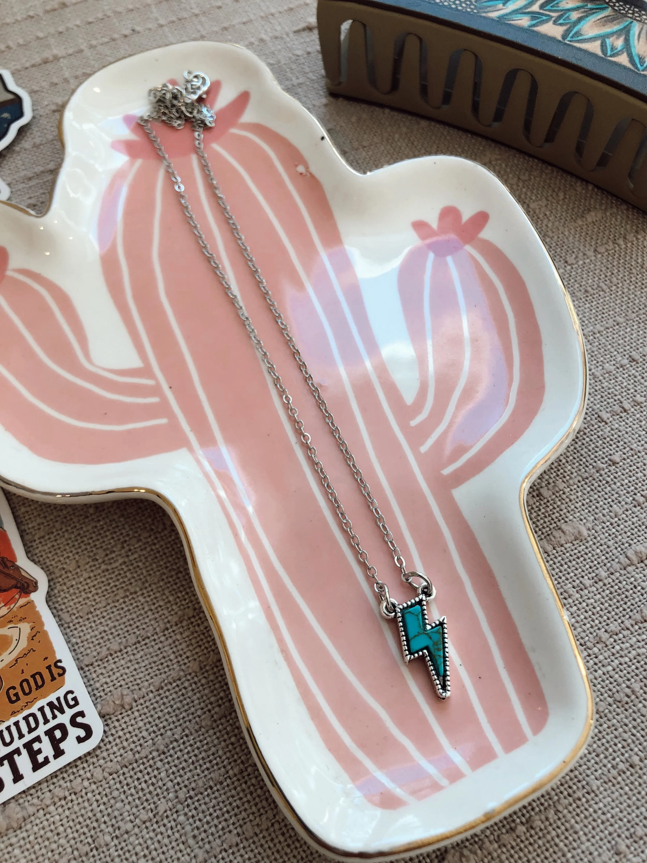 Mini Lightning Bolt Necklace