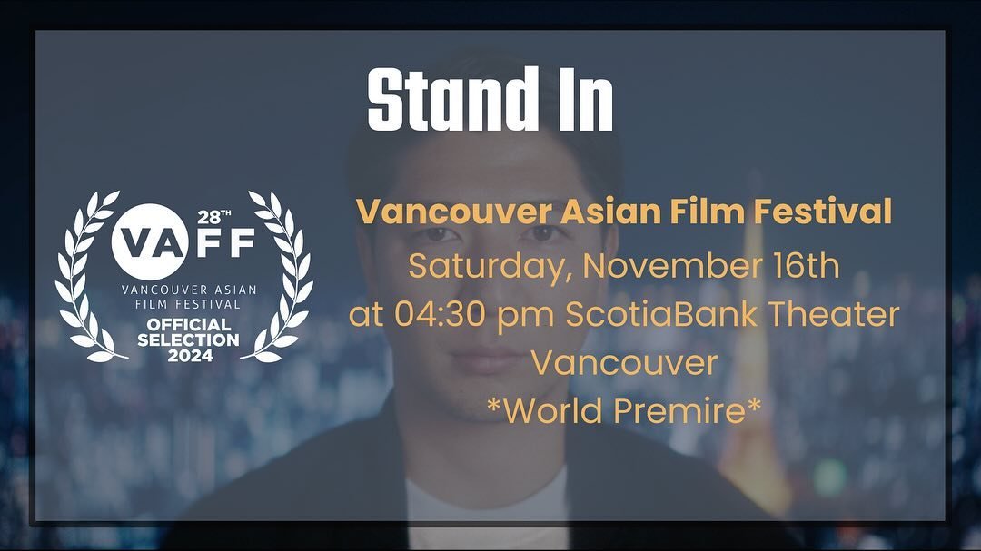 Many screenings in the next few weeks! Thank you to each film festival for selecting my films 🙏 Feeling incredibly grateful to everyone who was involved in the making of each one. Please check them out if you have a chance! 

#vancouverasianfilmfest