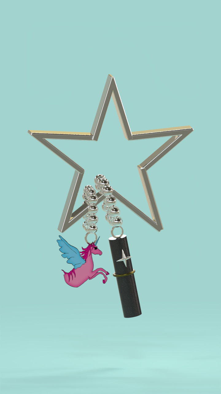 Keychain merchandise I 3d modeled