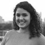 B&W Headshot Annabelle Zhuño Representing Brooklyn Borough President Antonio Reynoso (ex-officio)