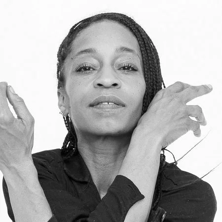 B&W Headshot Djassi Johnson