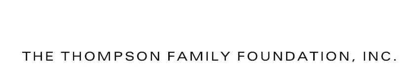 Thompson Family Foundation logo
