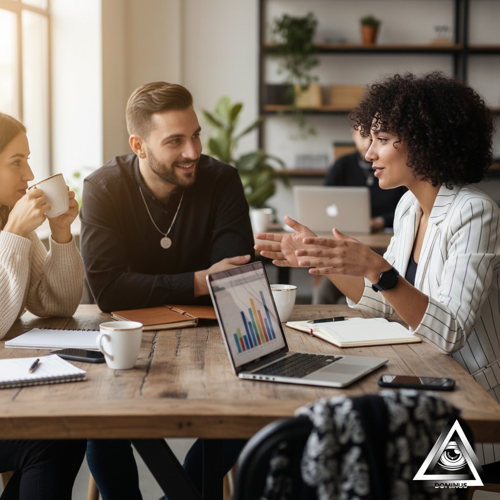 Local business wins start at this table. 

Ever wondered what happens when experts truly listen? Our team brings marketing know-how and genuine care to every conversation. 

Let&rsquo;s build something great for your business&mdash;connect with us an