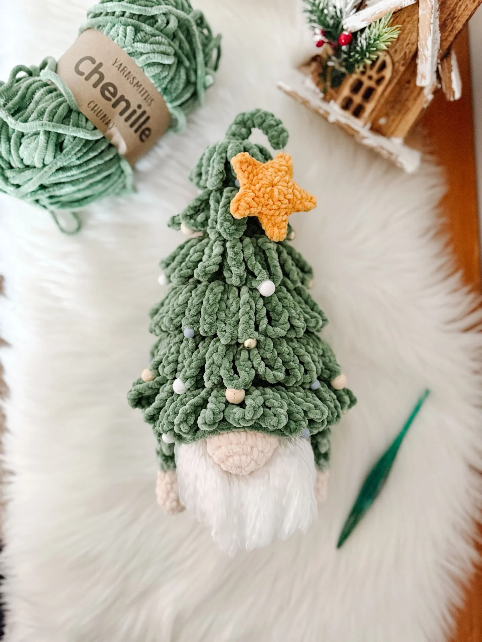 Pinebert Christmas Gnome CROCHET PATTERN