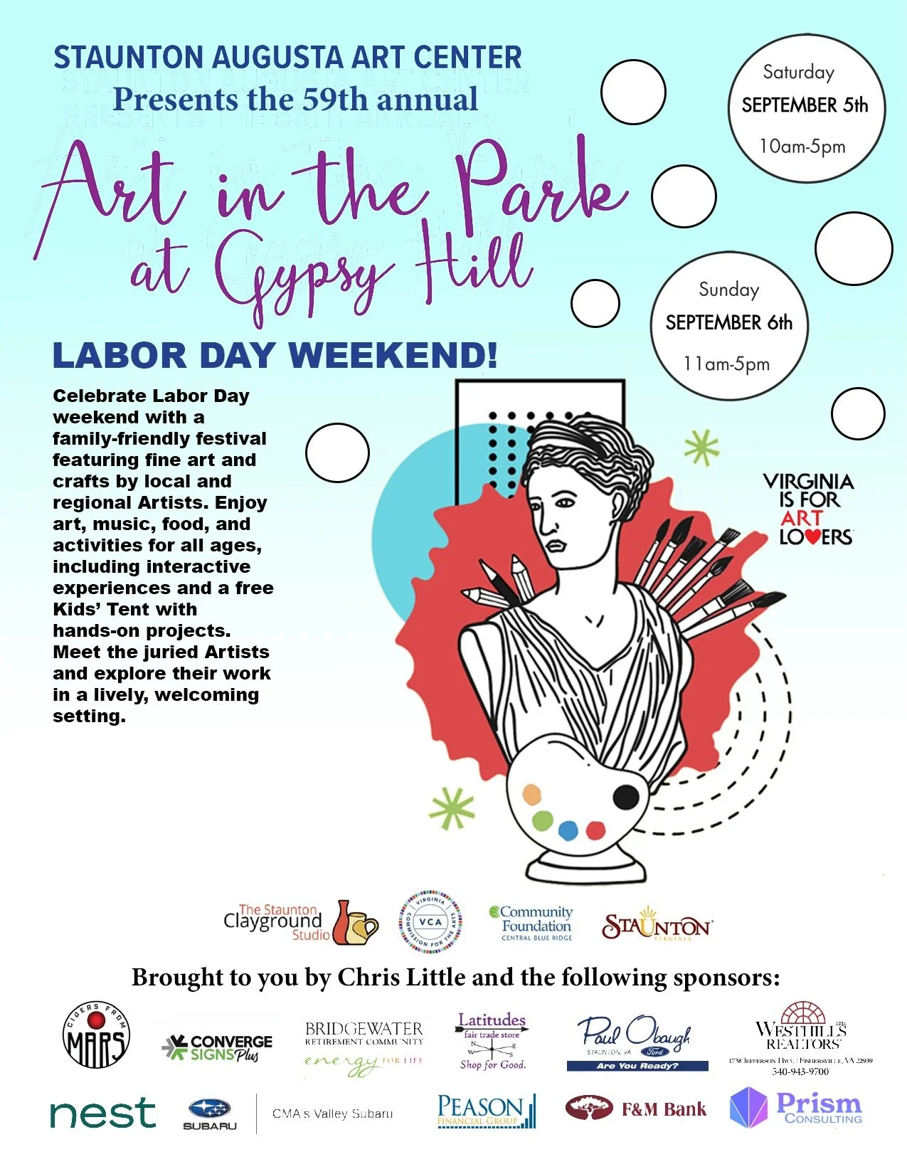 Art in the Park at Gypsy Hill 