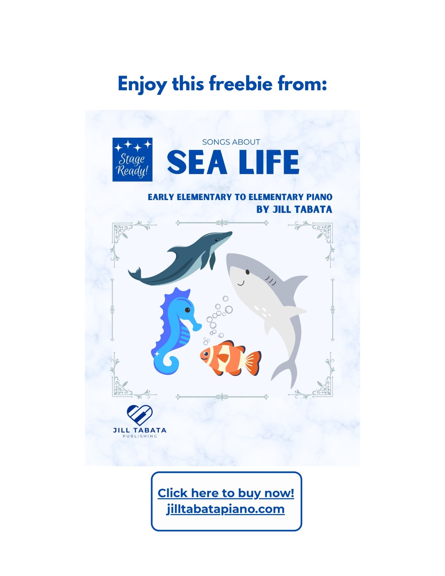 Clark the Shark, Early Elementary level with teacher duet