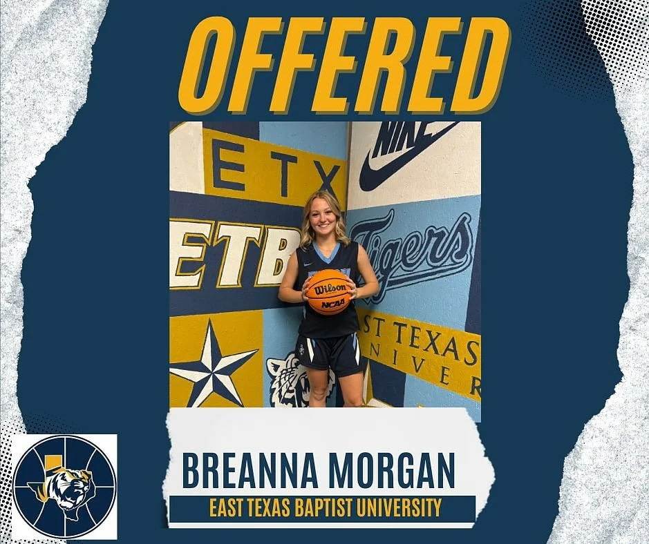 Big Congrats to our very own 

&lsquo;26 G Breanna Morgan on her recent offer from ETBU! You&rsquo;ve worked very hard for this and we couldn&rsquo;t be happier, your HawksFam is PROUD!! 🏀 📚 💥