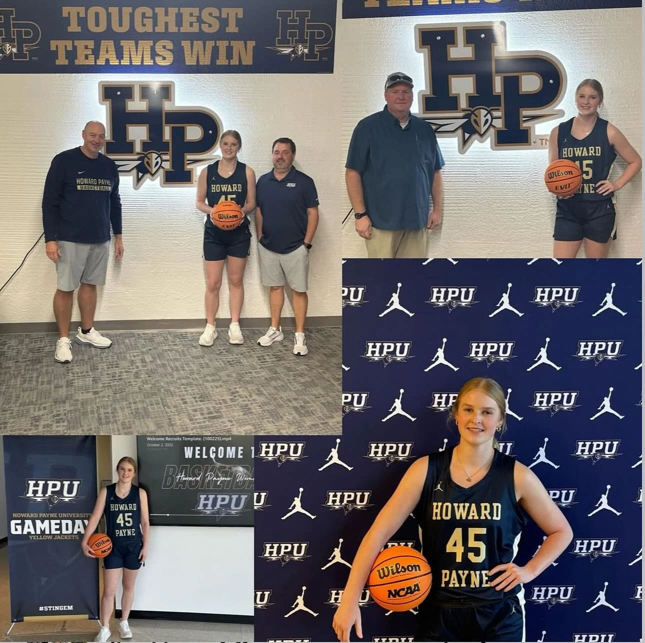 BiG Shout out &lsquo;26 F Kodilyn Martin on receiving an offer from Howard Payne University recently! Keep striving for greatness Kodi, your HawksFam is PROUD!! #HardWorkAintEz