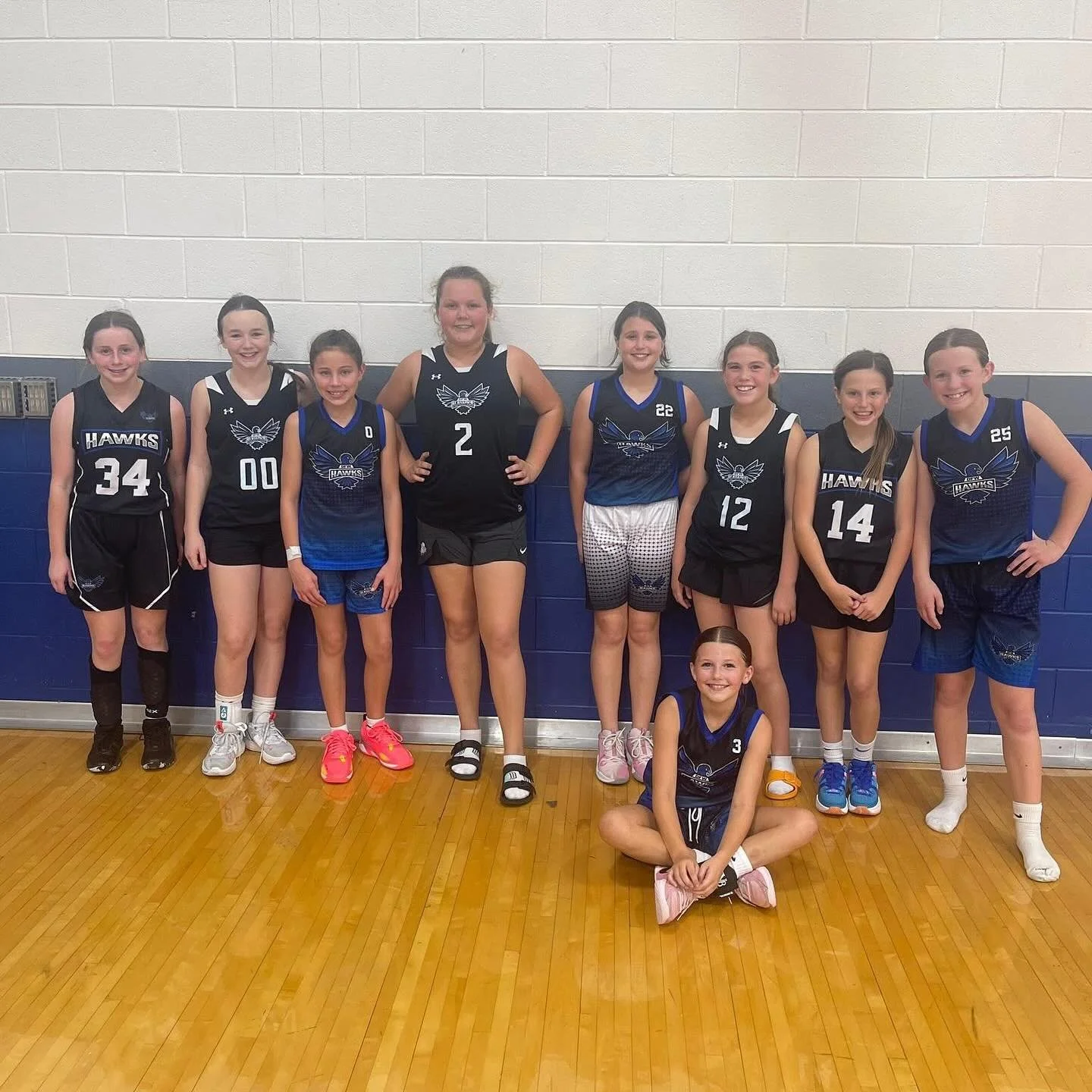 2nd place finish at the YES Turkey Takeover for DFW HAWKS 4/5 girls. Proud of the fight and determination they bring each game! #HawksFam