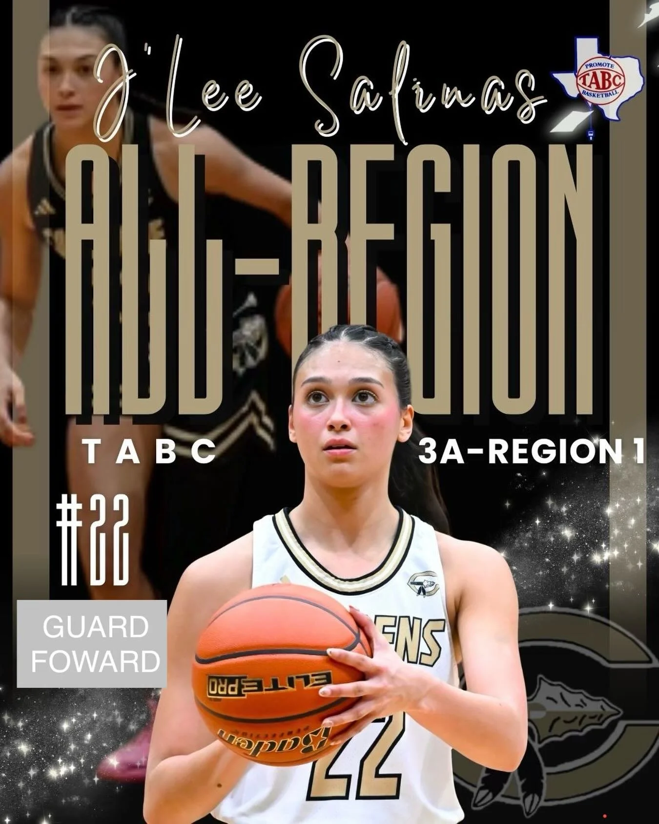 3A Region 1 TABC ALL REGION 

2026 G J&rsquo;Lee Salinas 

Amazing achievement and job well done! 
#HawksFam #HardWorkAintEz