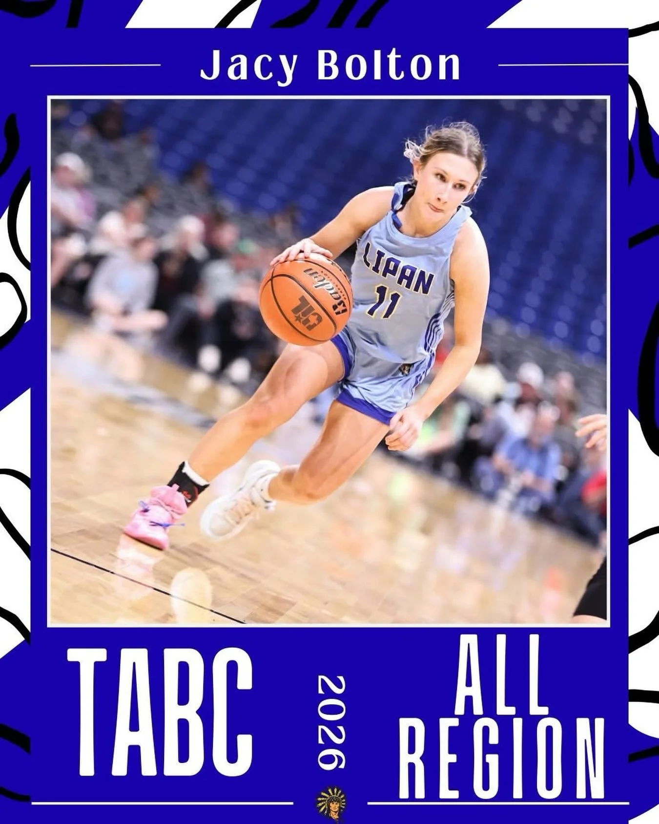 2A TABC ALL REGION 

2027 PG Jacy Bolton 

Congrats on a great season STATE CHAMP‼️✅