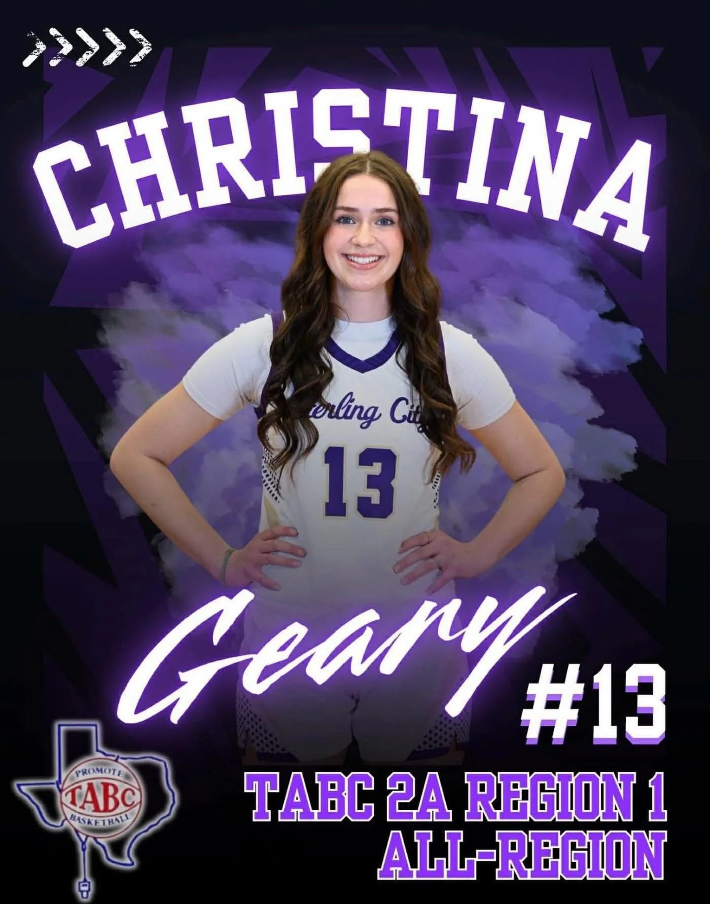 ‼️2027 F Christina Geary ‼️

2A-1 ALL REGION 

Christina is a 6&rsquo;0 PF/C impact player on the inside and can also stretch the floor. Great shot blocking &amp; rebounding ability plus she can shoot it from the outside. High ceiling - high characte