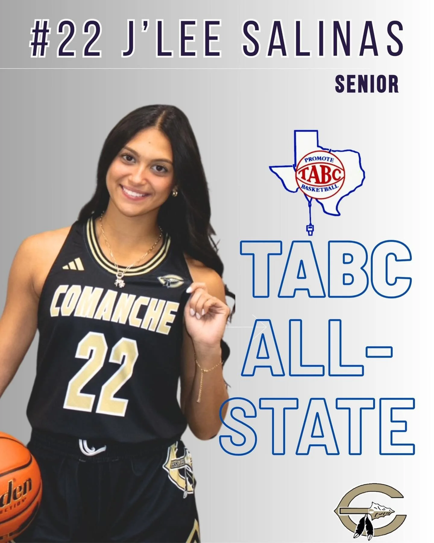 Big CONGRATS J&rsquo; Lee Salinas! 

TABC ALL STATE ‼️💥✅

#HawksFam #HardWorkAintEz