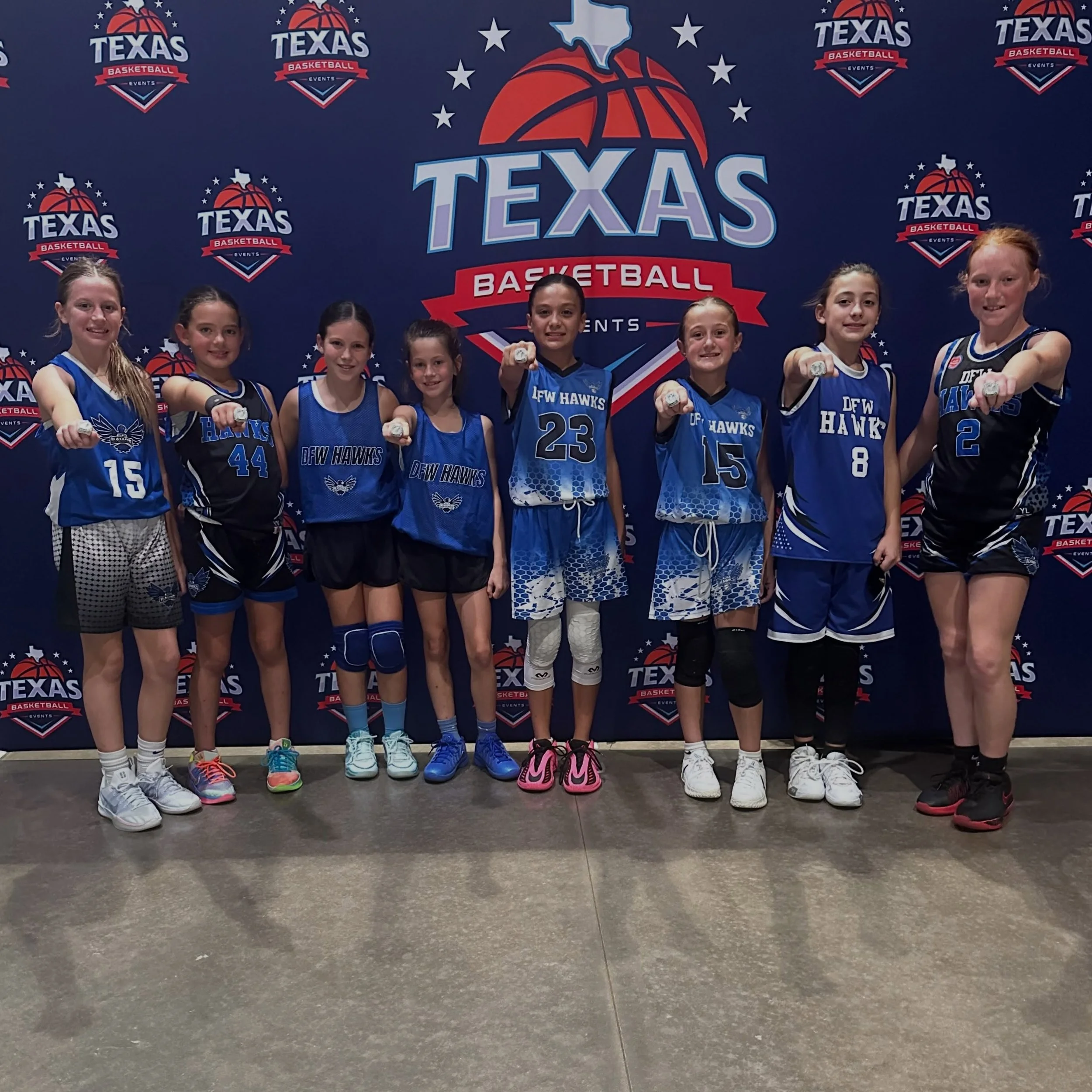 DFW HAWKS 2035 finished 5th Grade Division CHAMPIONS this weekend 🥇 

3 tournaments in a row 🏆 CONGRATS and way to play girls🏀✅‼️ #HawksFam #HardWorkAintEz