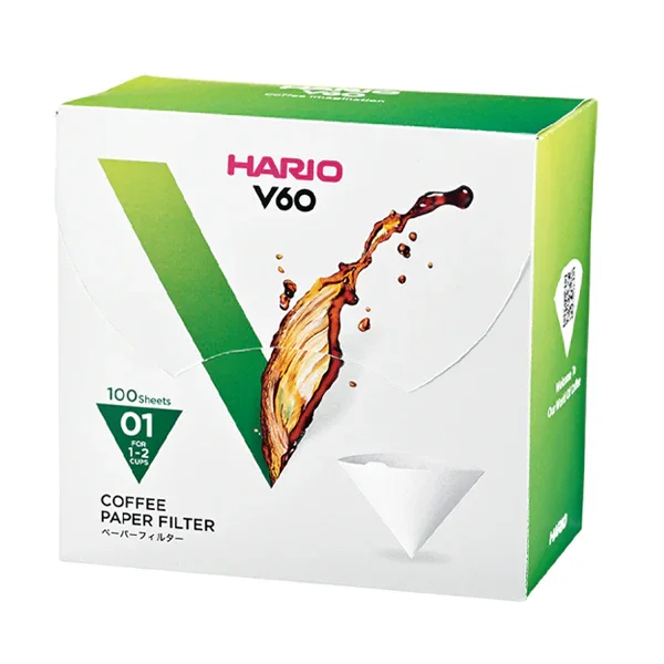 Hario V60 Paper Filter 01 - 100 Pack