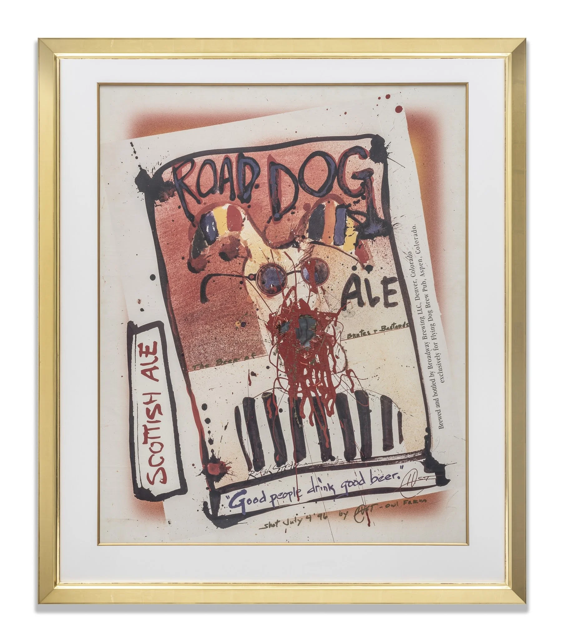 Flying Dog - Road Dog Scottish Ale, 1996