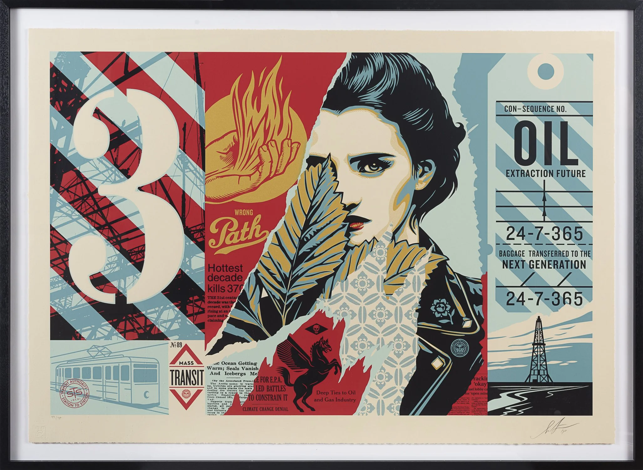 Wrong Path by Shepard Fairey