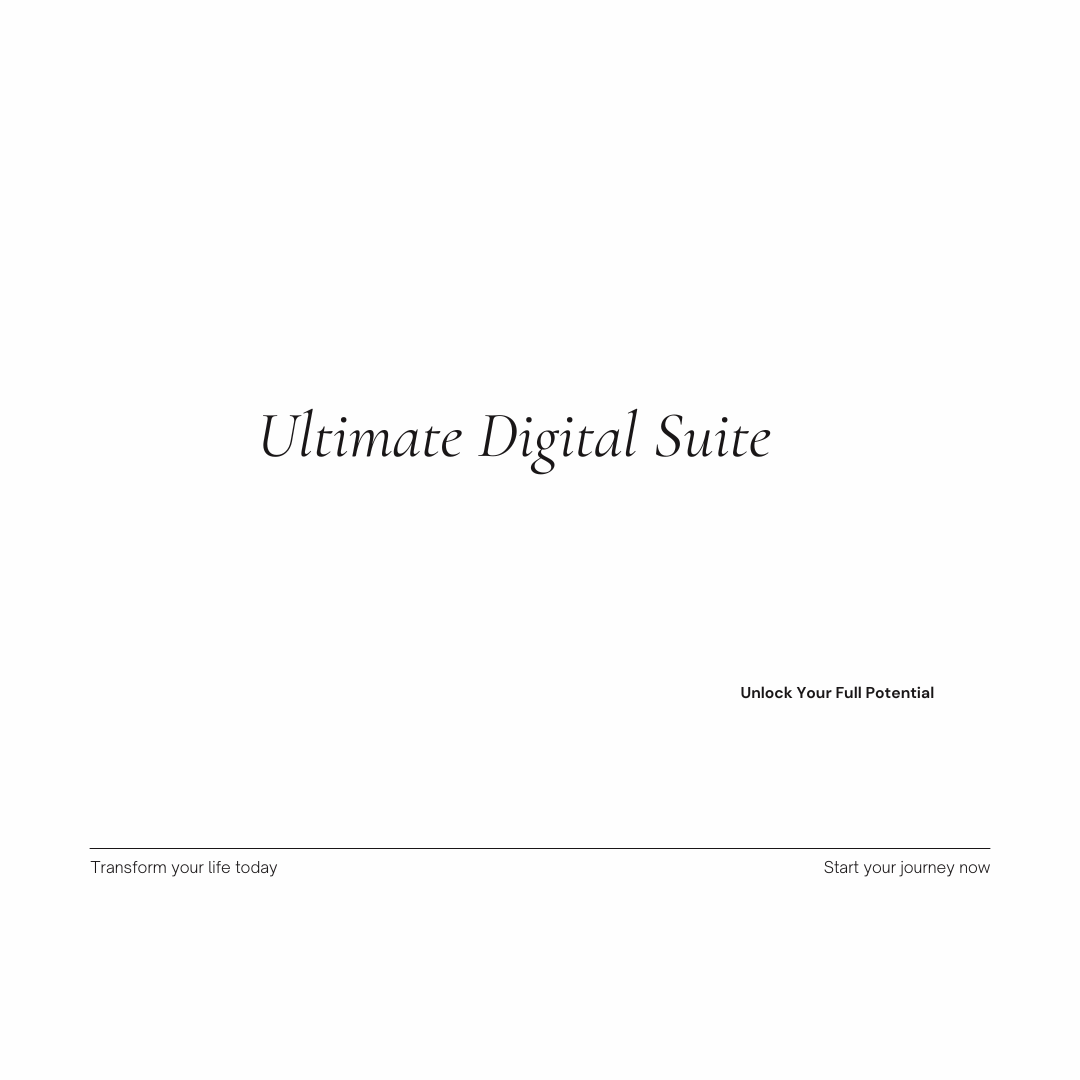 Ultimate Digital Suite