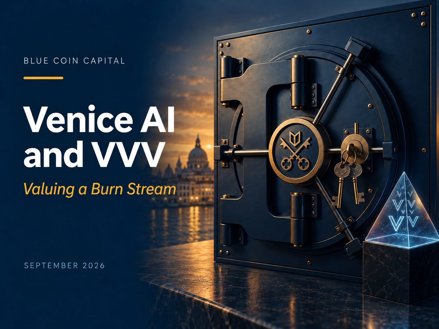 Venice AI and VVV: Valuing a Burn Stream