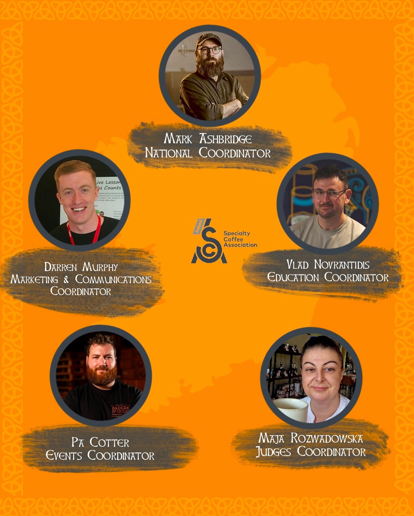 Here we have it folks, your new SCA Ireland committee. The committee have been working away for the last number of weeks on a number of projects that we are all looking forward to sharing with you over the next few weeks. 

Keep an eye on here for fu