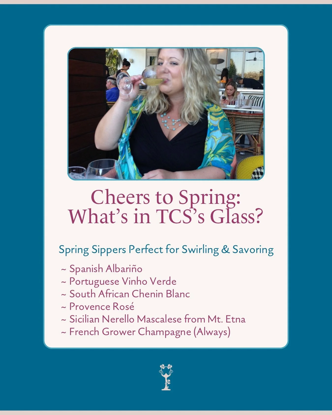 Spring is here and that means The Cultured Somm is saying goodbye to winter reds, our fireside sippers, and springing forward into chilled, aromatic global white wines, medium-bodied grilled pizza &amp; burger reds, and as always, enjoying Provenance